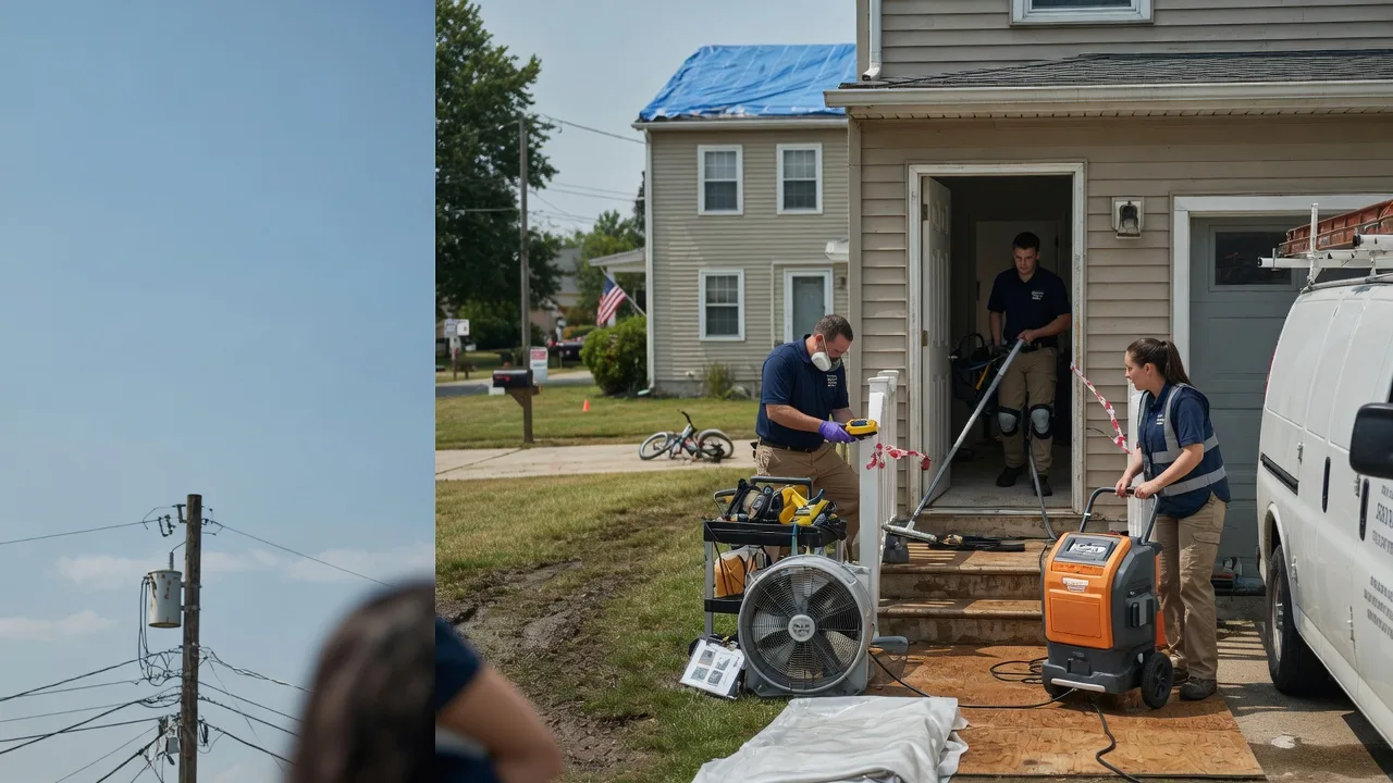 Water Damage Repair in Hustontown, PA near me